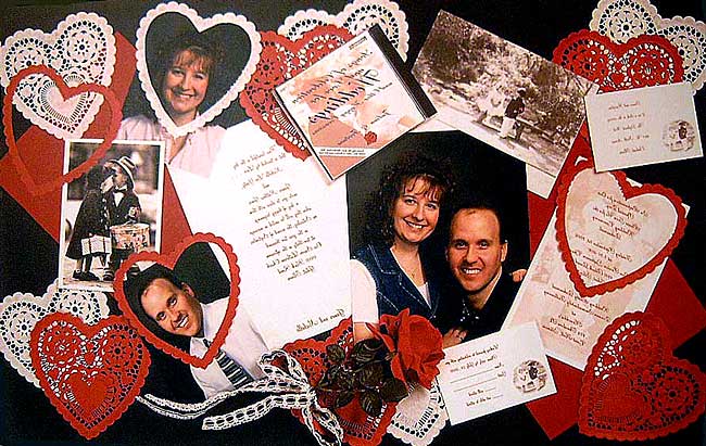 Custom Made Wedding Guestbook Here is an example of a GREAT photo collage