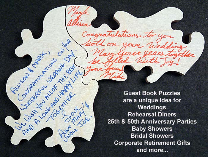 Custom Guest Book Enlarge Example click here