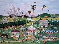 fitchburg township fair Jane Wooster Scott Art Print