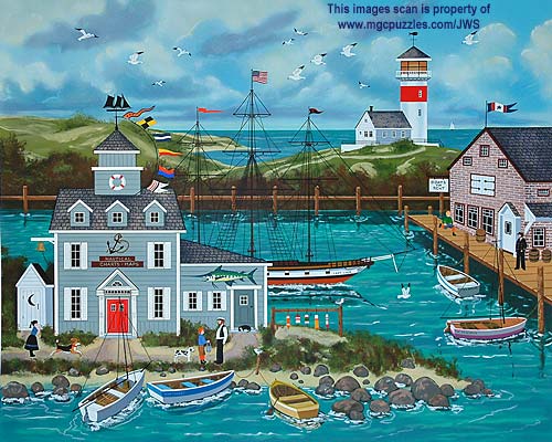 Peacful Harbor by Jane Wooster Scott